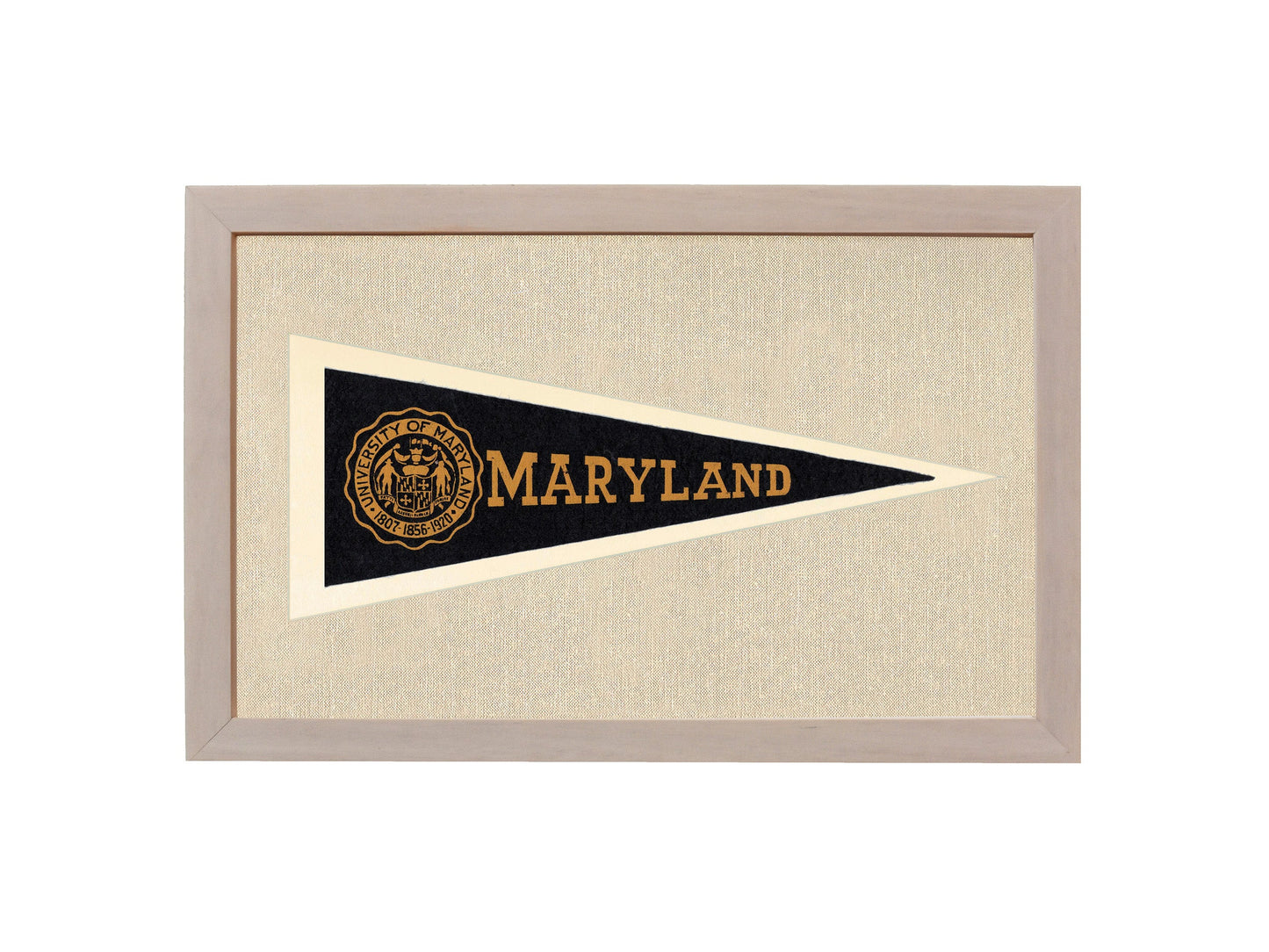 Vintage University of Maryland Pennant