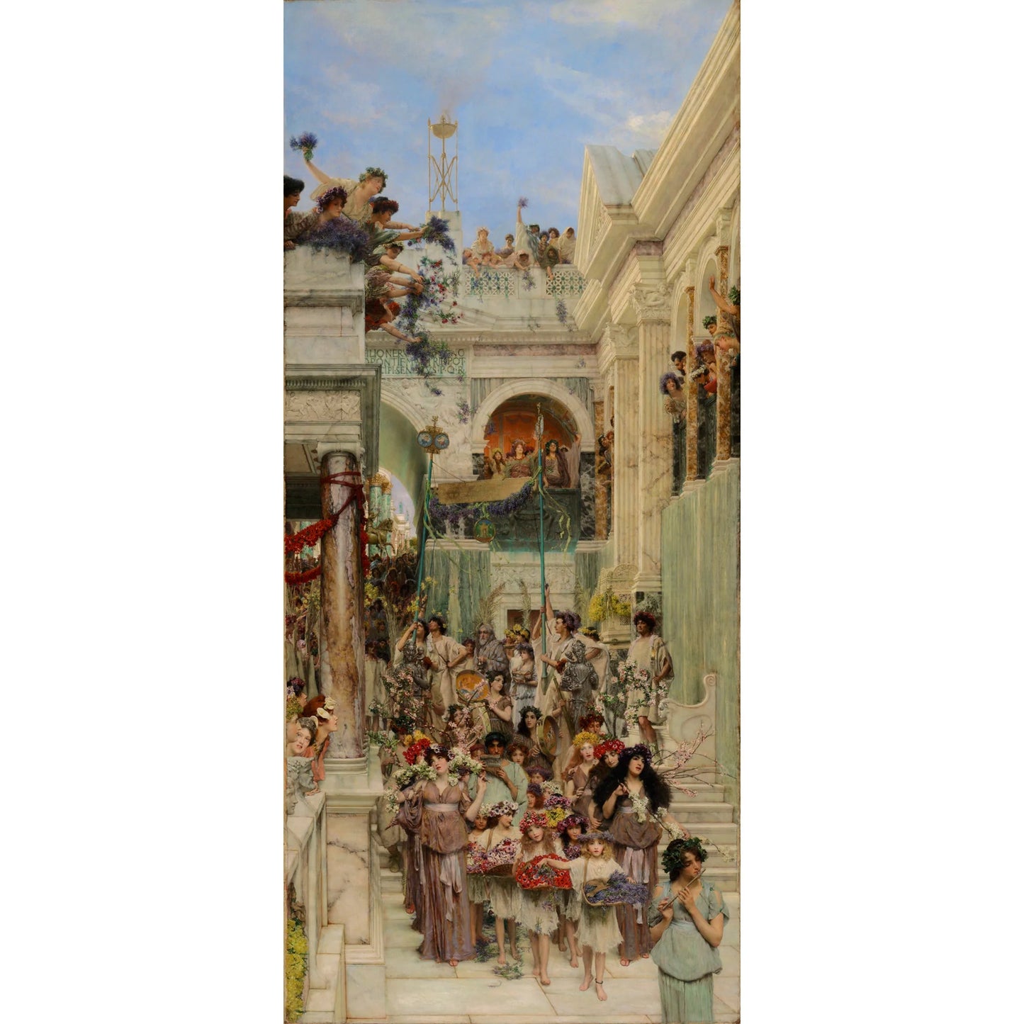 Bookmark, Alma-Tadema's Spring