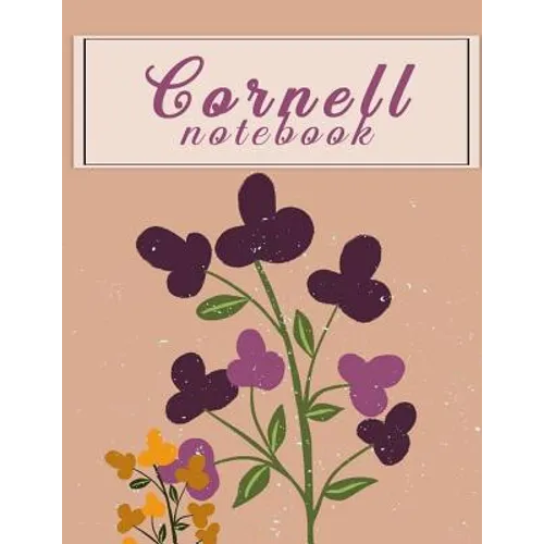 Cornell Notebook: Note Taking Notebook, for Students, Writers, School Supplies List, Notebook 8.5 X 11- 120 Pages