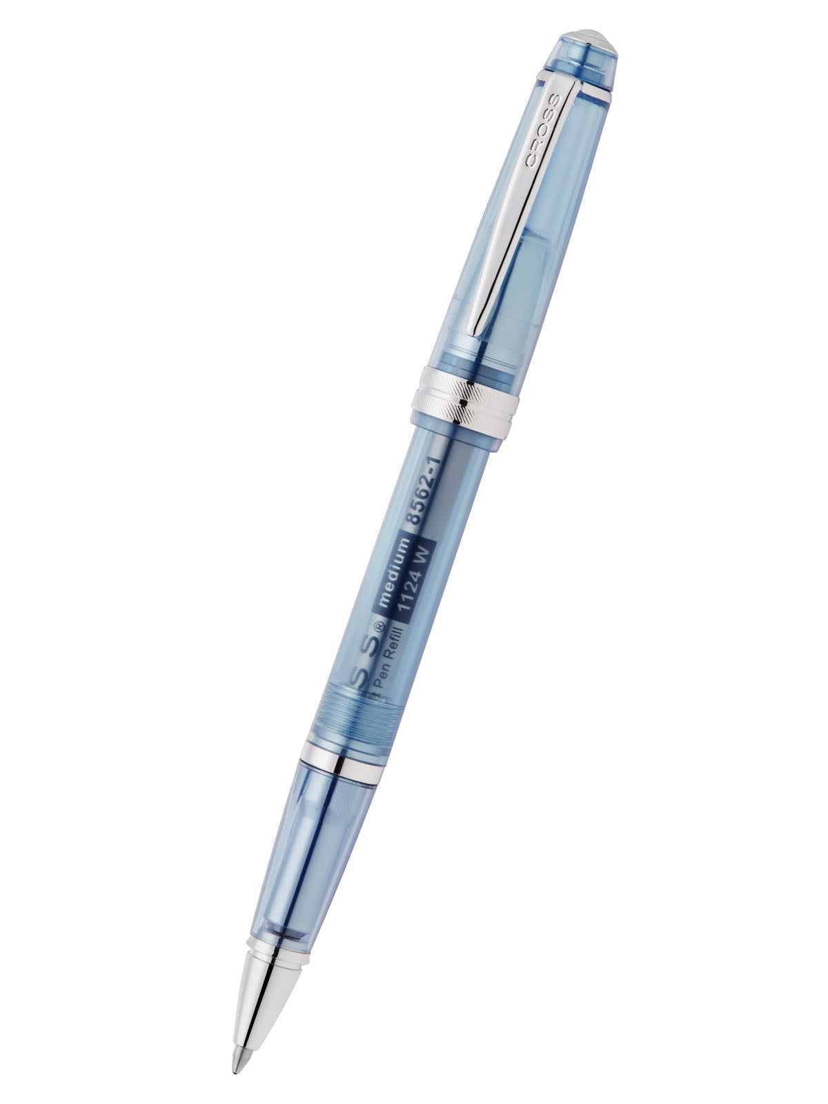 A.T. Cross Bailey Light Ballpoint Pen, Translucent Navy