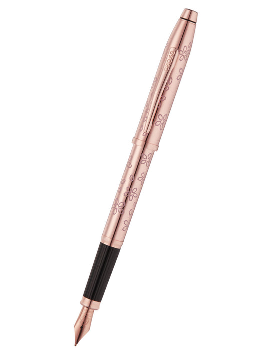 A.T. Cross Century II Fountain Pen, Cherry Blossom Rose Gold