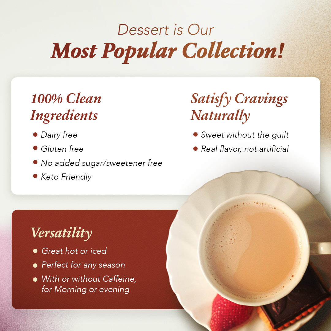 Italian Wedding Cake Blend Dessert Tea (Caramel - Coconut - Pecan)