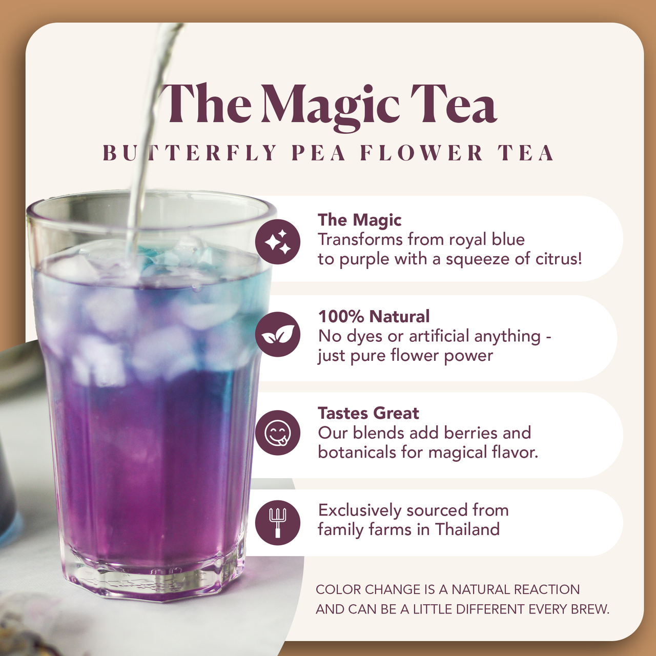 Butterfly Effect Green/White Tea (Mango / Peach)