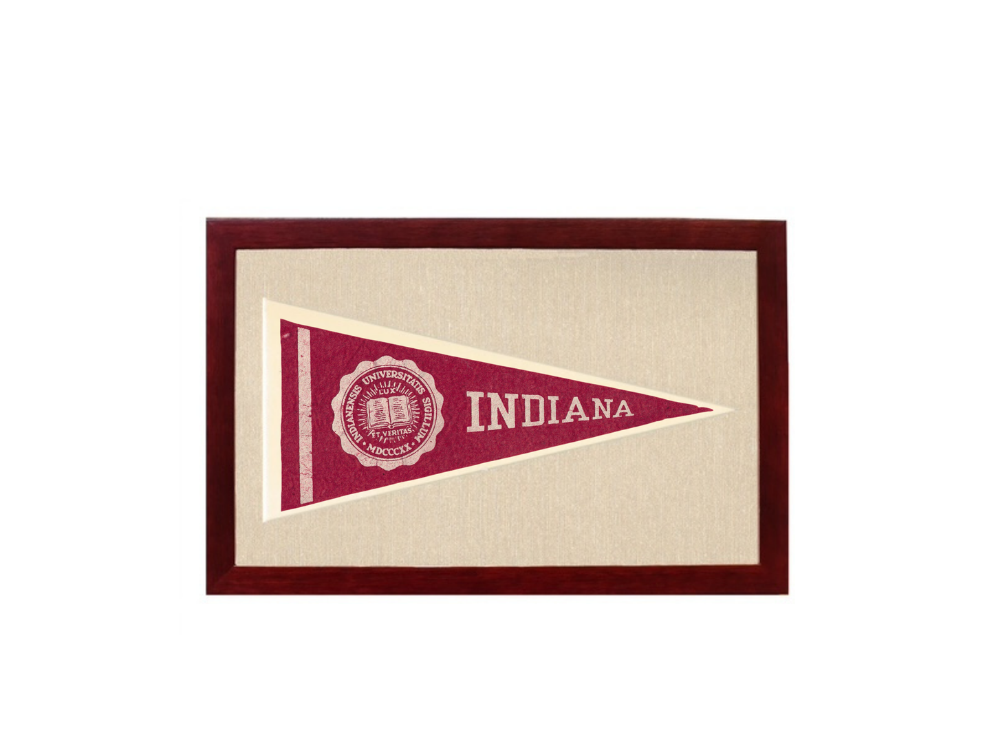 Vintage Indiana University Pennant
