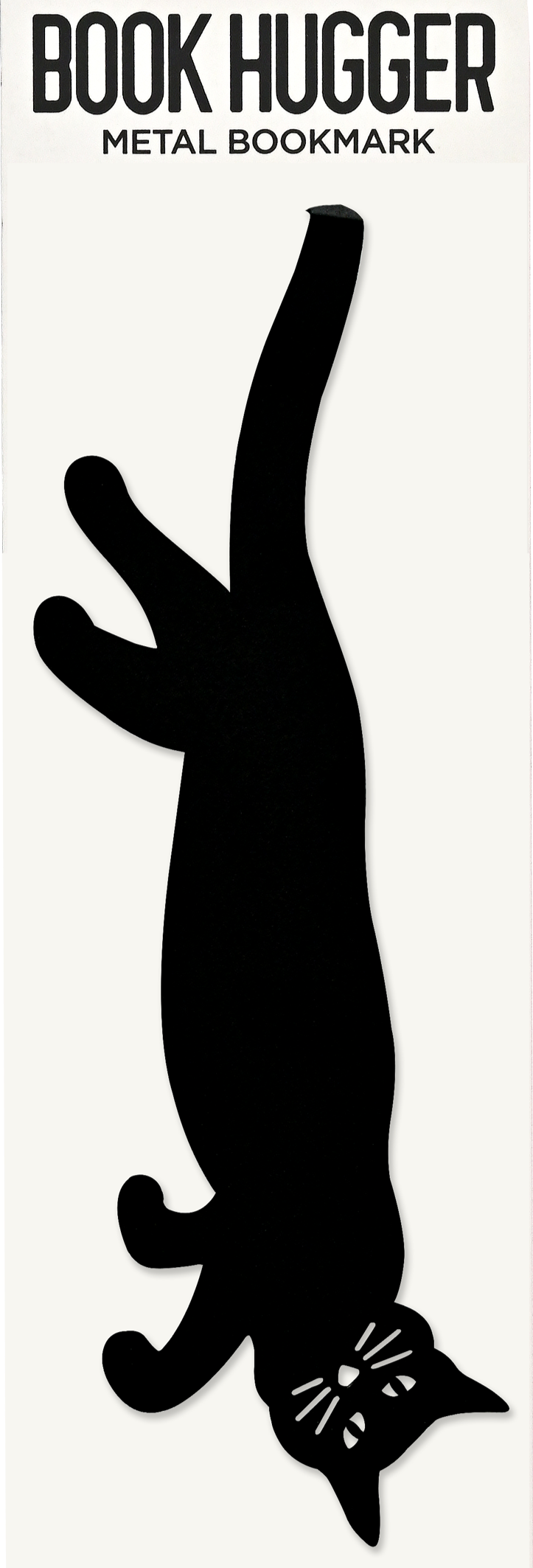 Curious Cat 'Hanging' Metal Bookmark