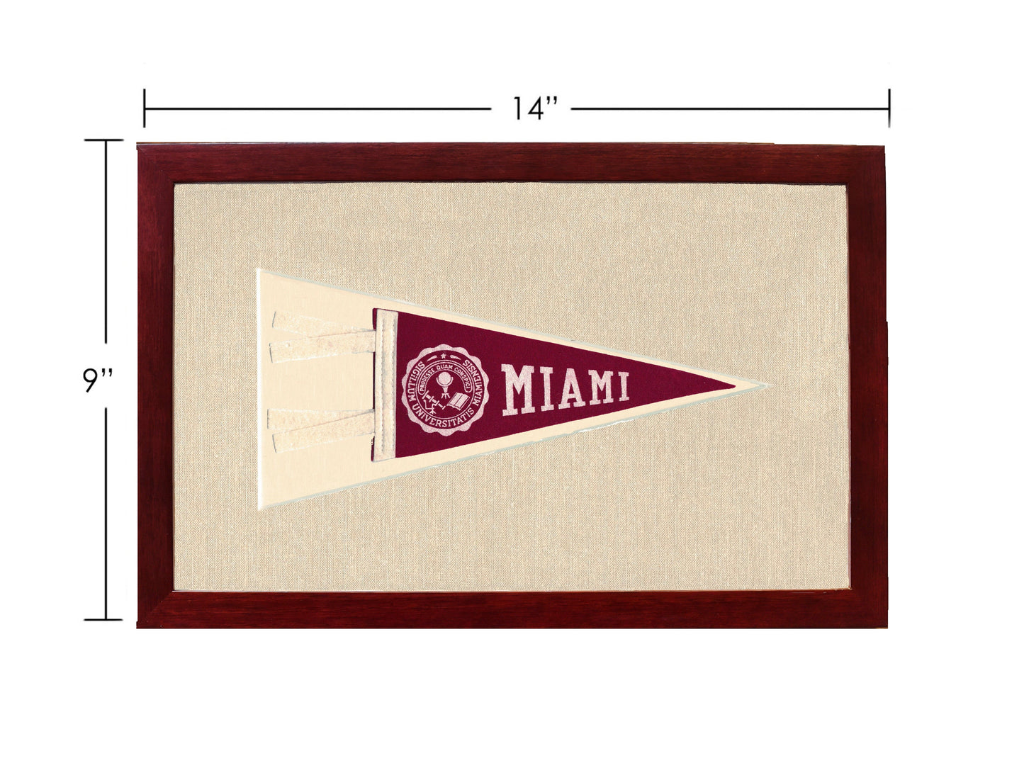 Vintage Miami University Pennant