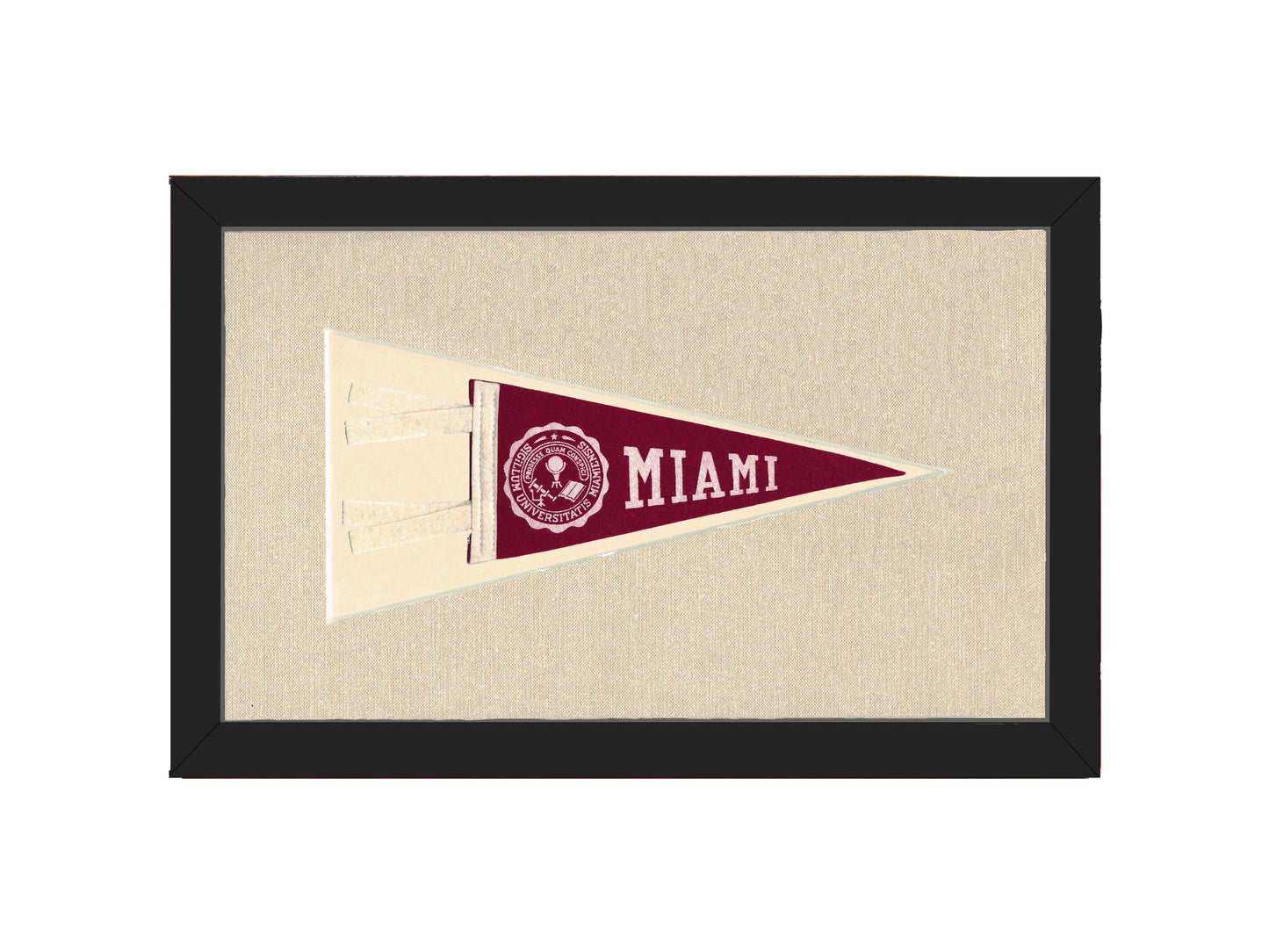 Vintage Miami University Pennant