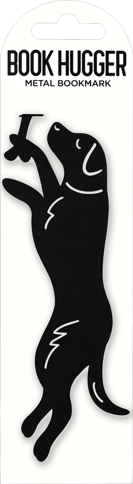 Black Lab Metal 'Hanging' Bookmark