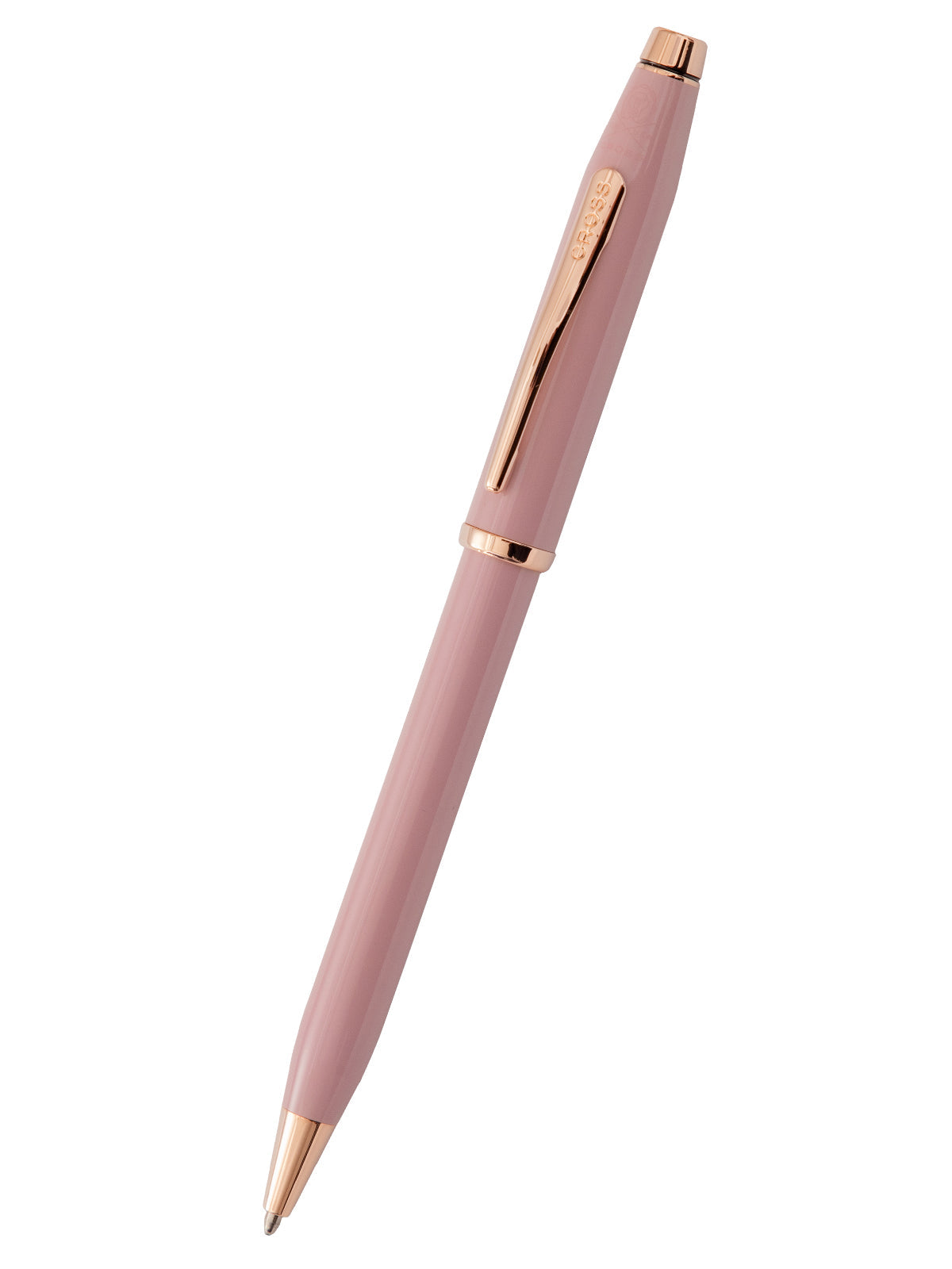 A.T. Cross Century II Ballpoint Pen, Smoky Pink and Rose Gold