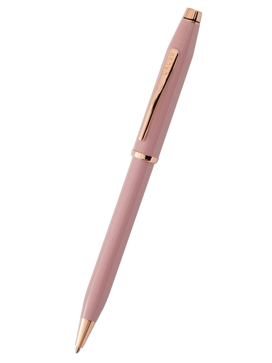 A.T. Cross Century II Ballpoint Pen, Smoky Pink and Rose Gold