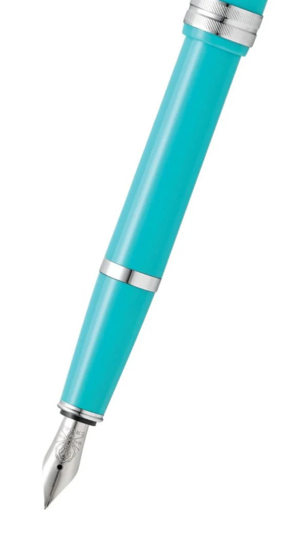 A.T. Cross Bailey Light Fountain Pen, Polished Teal