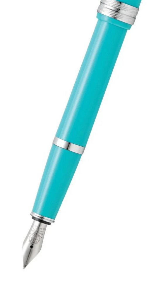 A.T. Cross Bailey Light Fountain Pen, Polished Teal