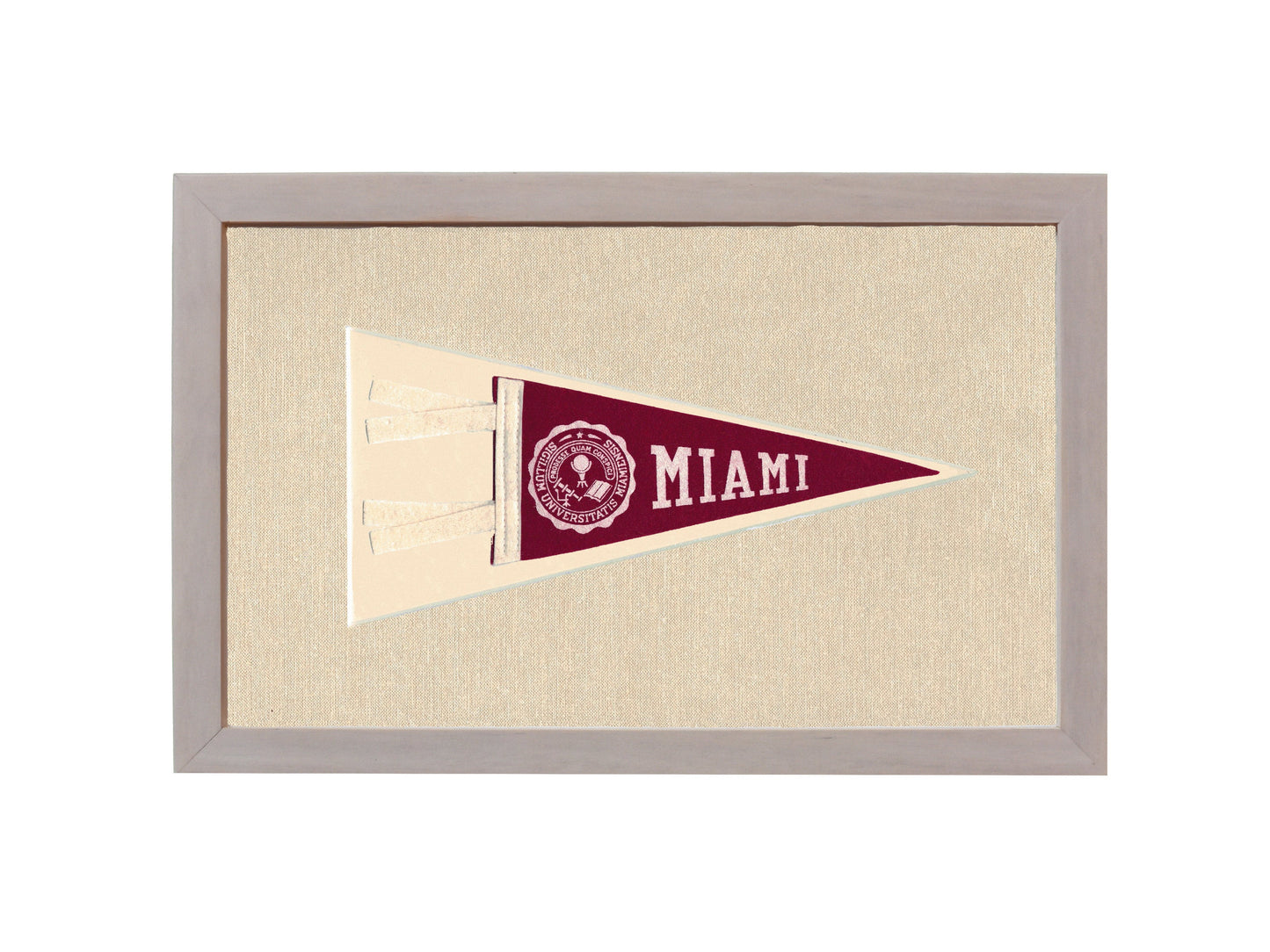 Vintage Miami University Pennant