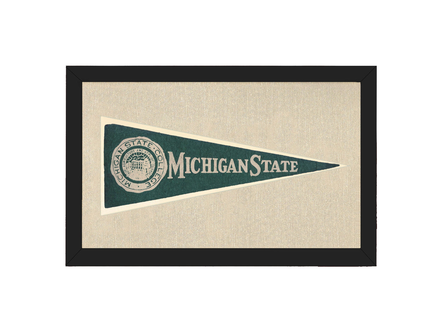 Vintage Michigan State Hormel Pennant