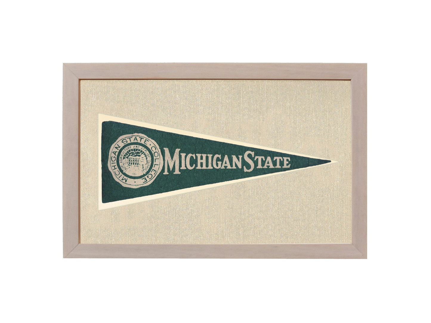 Vintage Michigan State Hormel Pennant