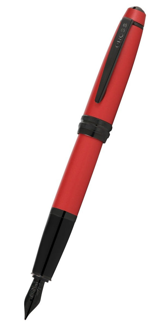 A.T. Cross Bailey Fountain Pen, Matte Red