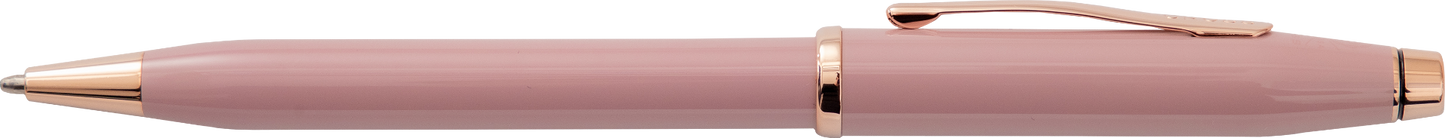 A.T. Cross Century II Ballpoint Pen, Smoky Pink and Rose Gold