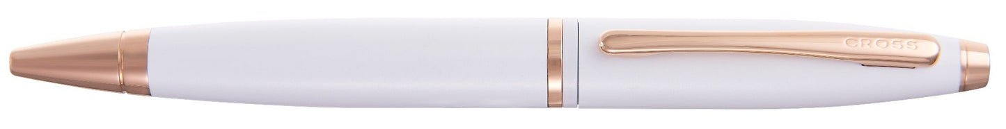 A.T. Cross Calais Ballpoint Pen, Pearlescent White