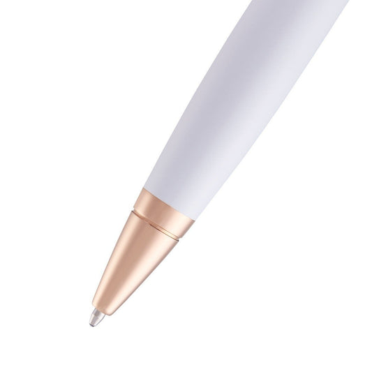 A.T. Cross Calais Ballpoint Pen, Pearlescent White