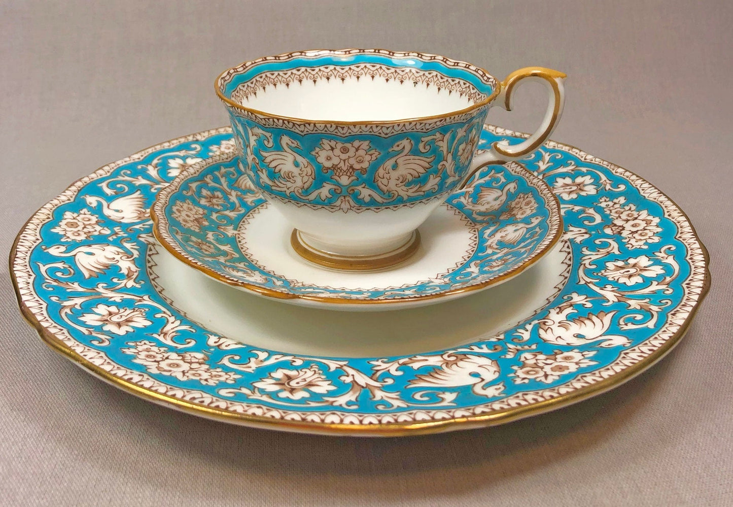 Crown Staffordshire Ellesmere Cup and Saucer