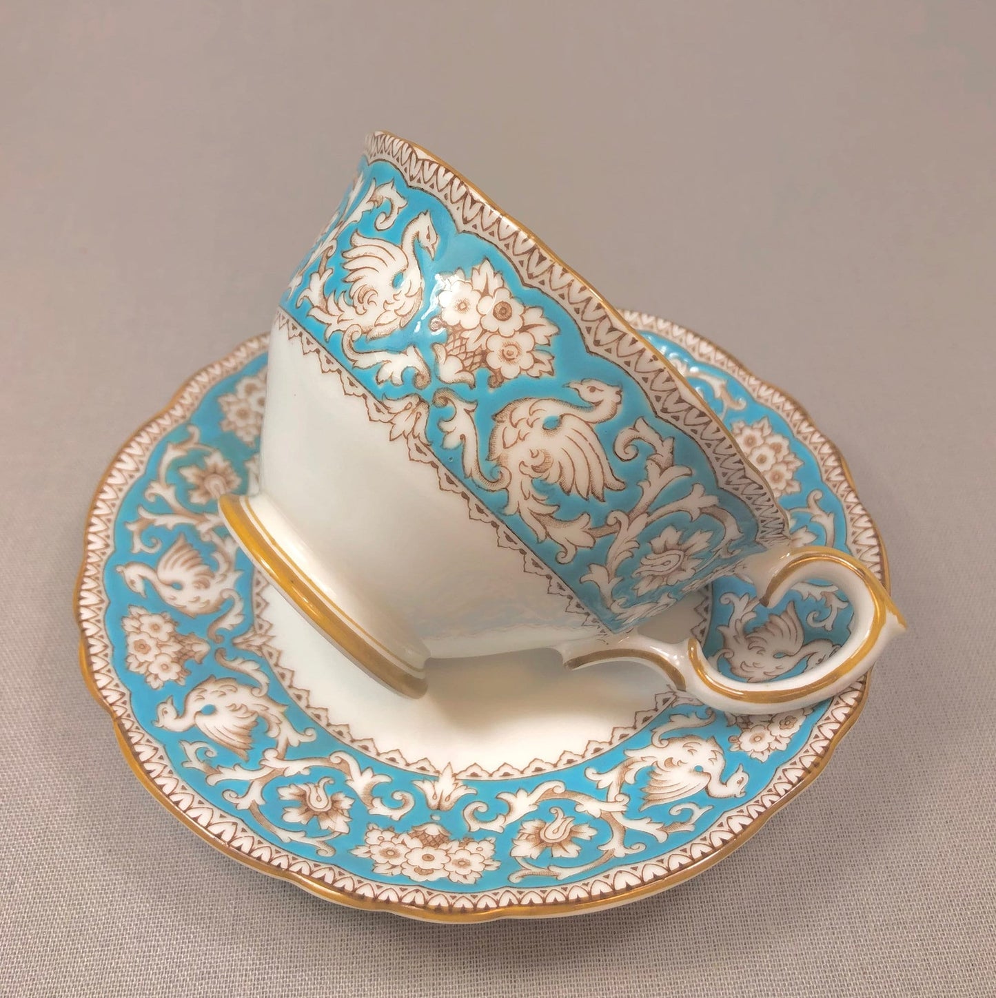 Crown Staffordshire Ellesmere Cup and Saucer