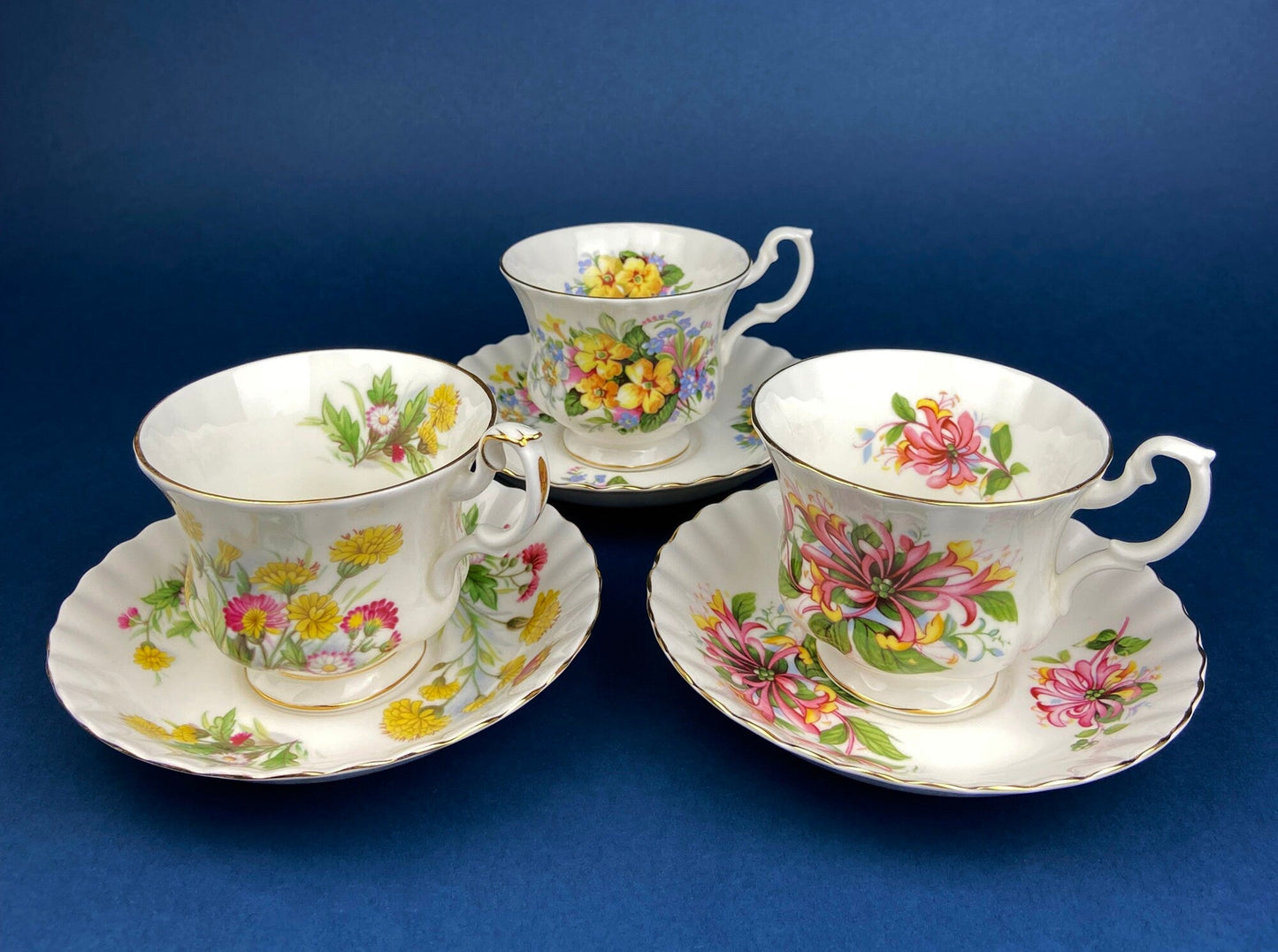 Crown Staffordshire Ellesmere Cup and Saucer