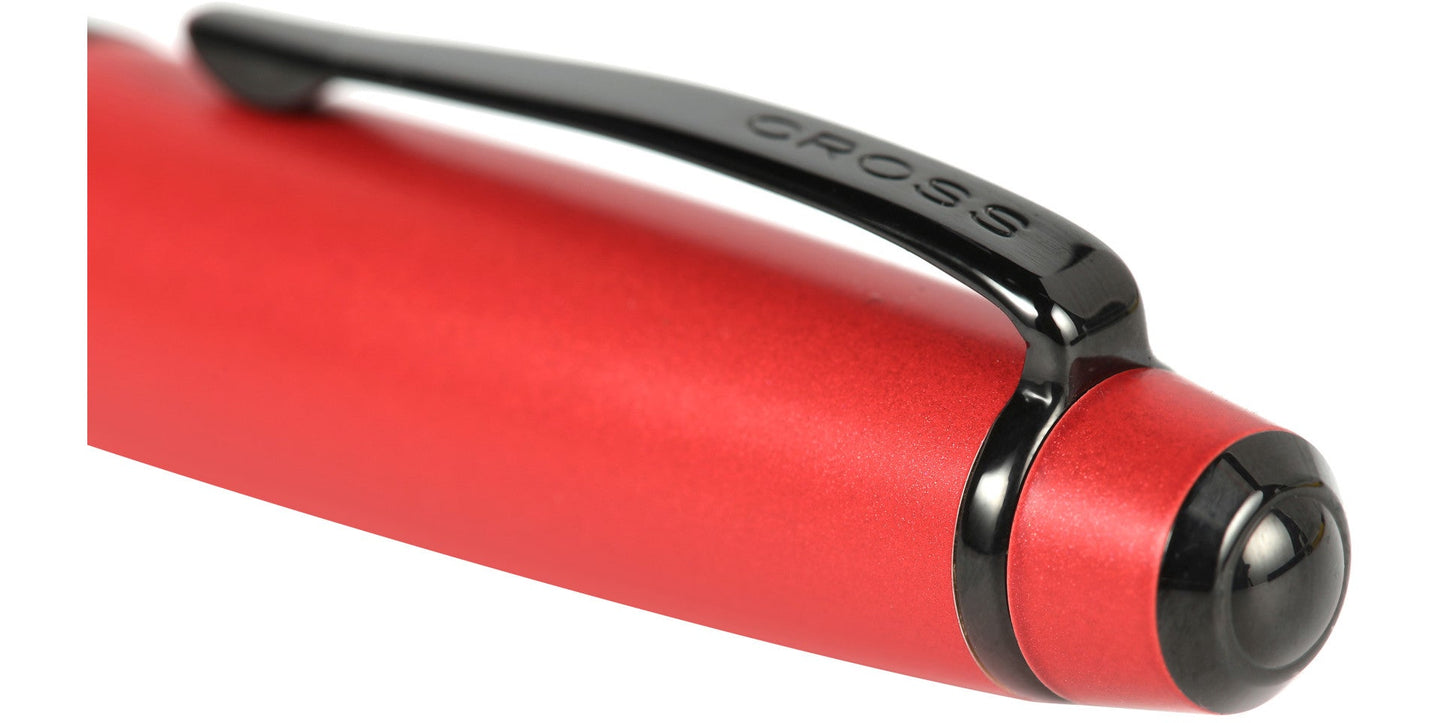 A.T. Cross Bailey Fountain Pen, Matte Red