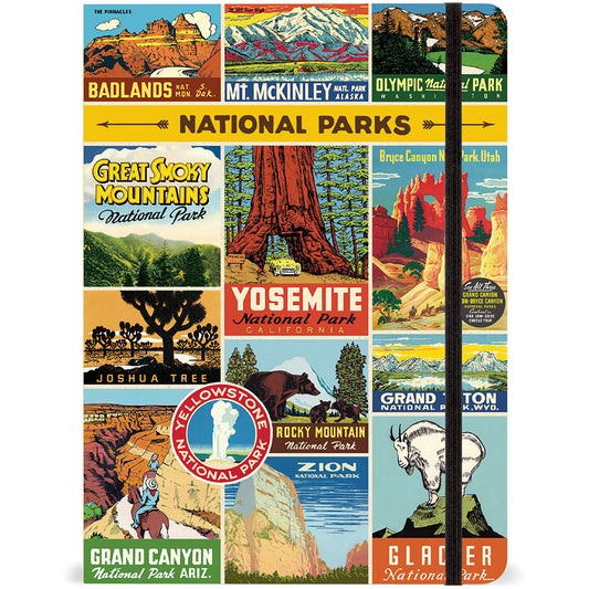 Vintage-Inspired National Parks Notebook