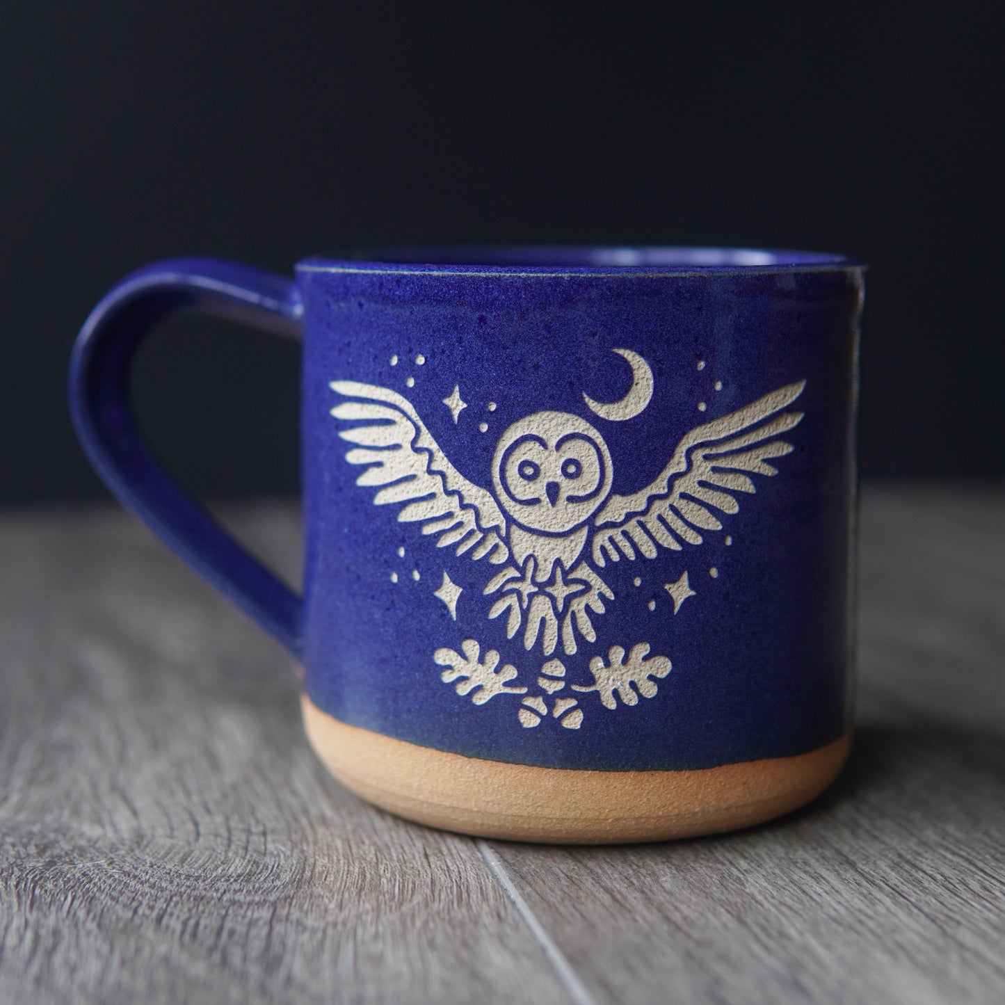 Owl and Oak Mug, Farmhouse Style
