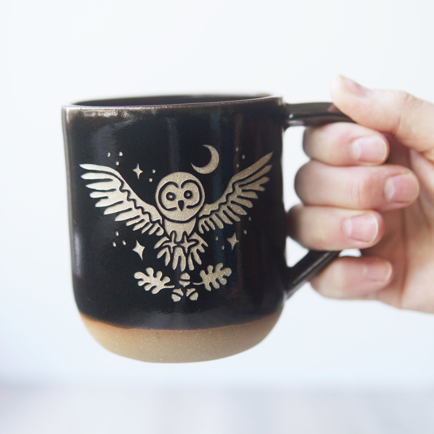 Owl and Oak Mug, Farmhouse Style