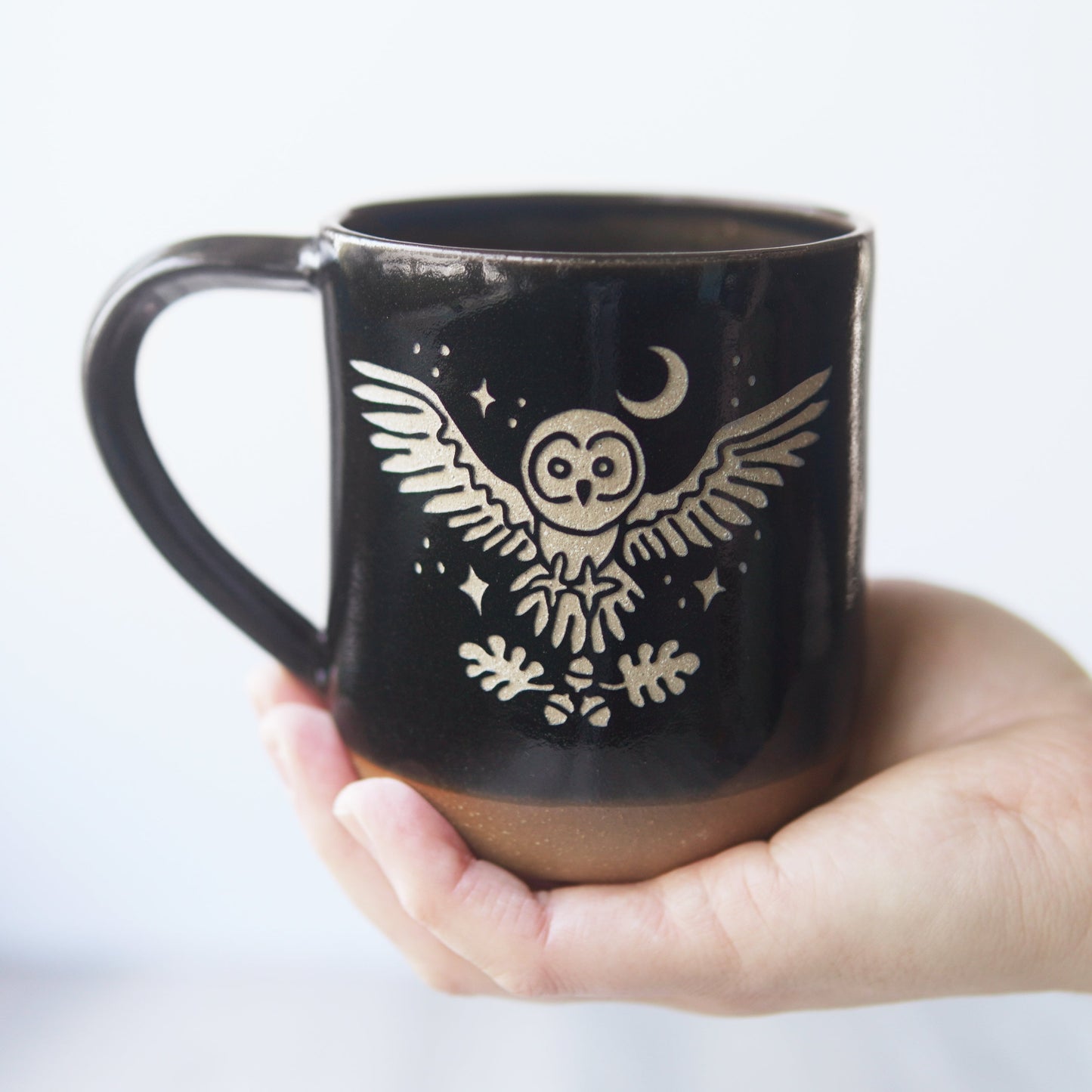 Owl and Oak Mug, Farmhouse Style