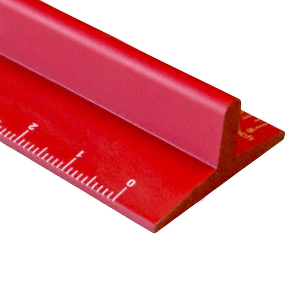 Artist Ruler and Paperweight Set, Red