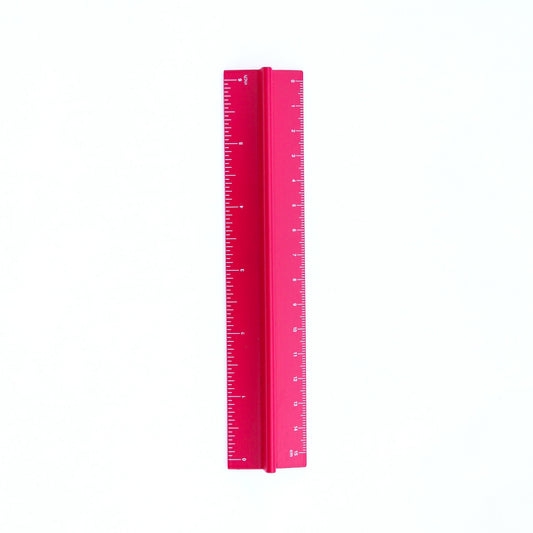 Artist Ruler and Paperweight Set, Red