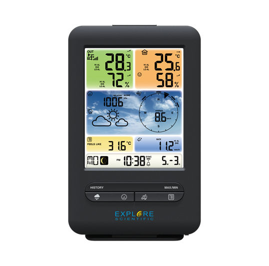 5-in-1 WiFi Professional Weather Station